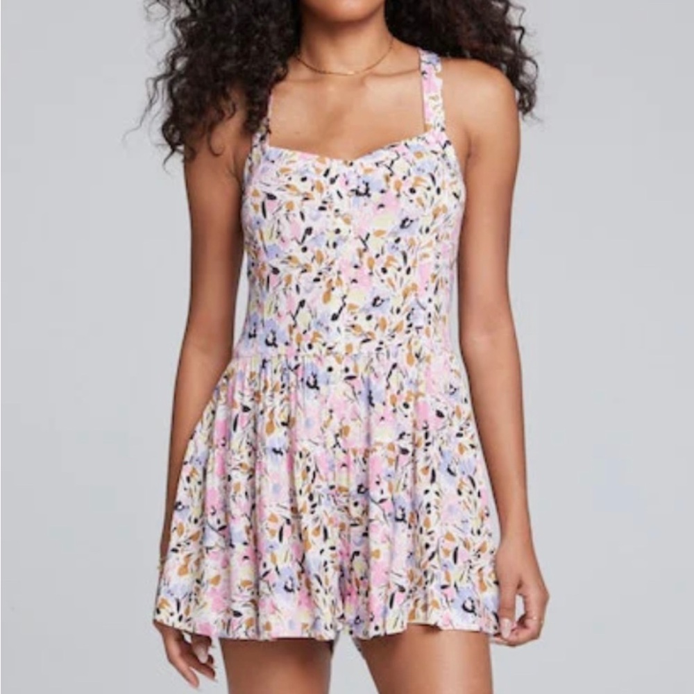 Saltwater Luxe Floral Romper
